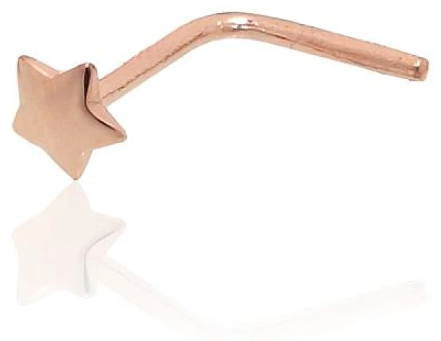 Diamond Sky Jewelry Auksinis pilvo auskaras „Žvaigždelė“