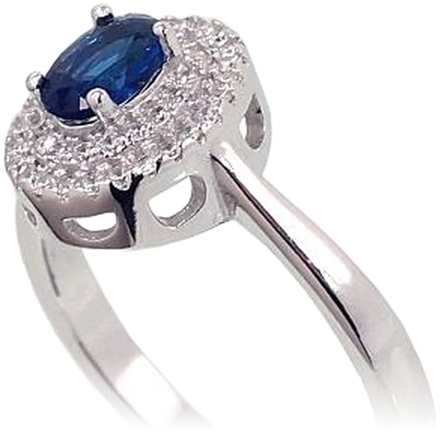 Diamond Sky Jewelry Sidabrinis žiedas su cirkoniais „Cecilia II“