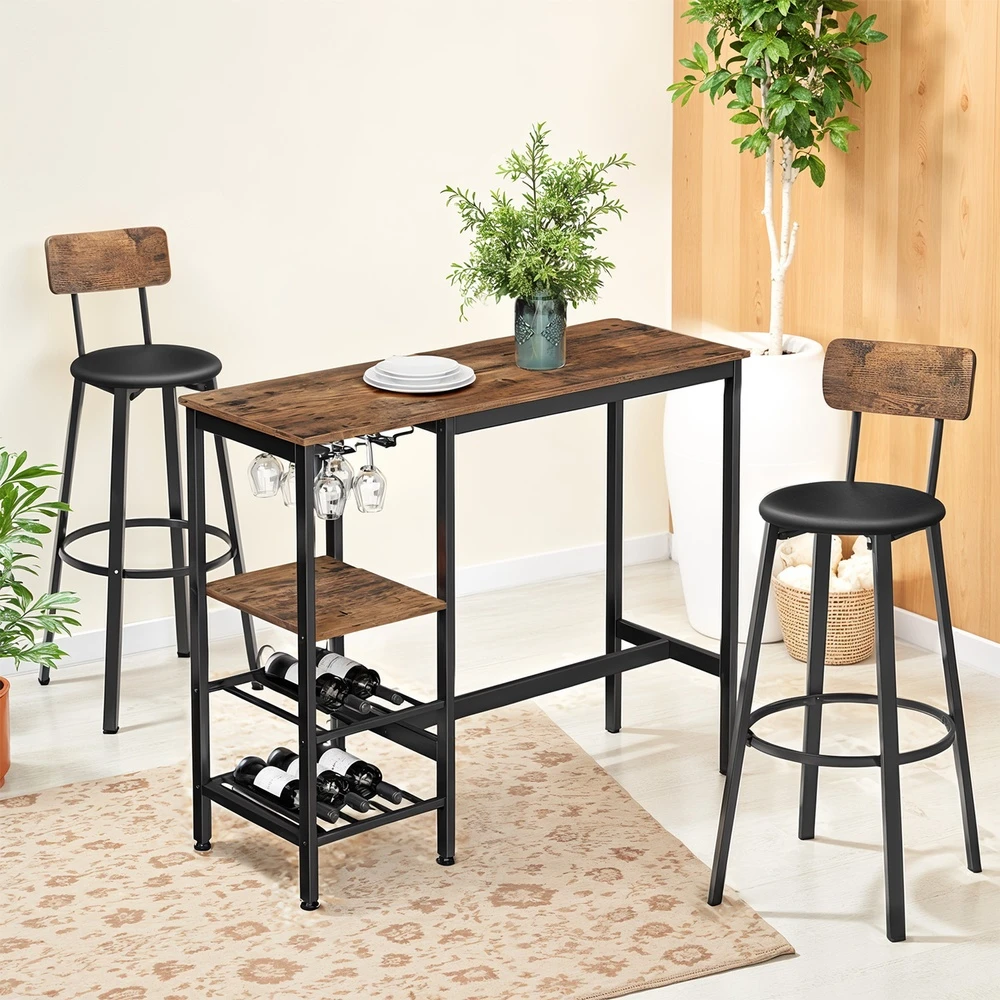 Songmics Baro stalas 110 × 40 × 90 cm