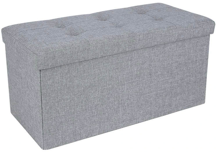 Songmics Sėdynės krūtinė 76 cm šviesiai pilka marga