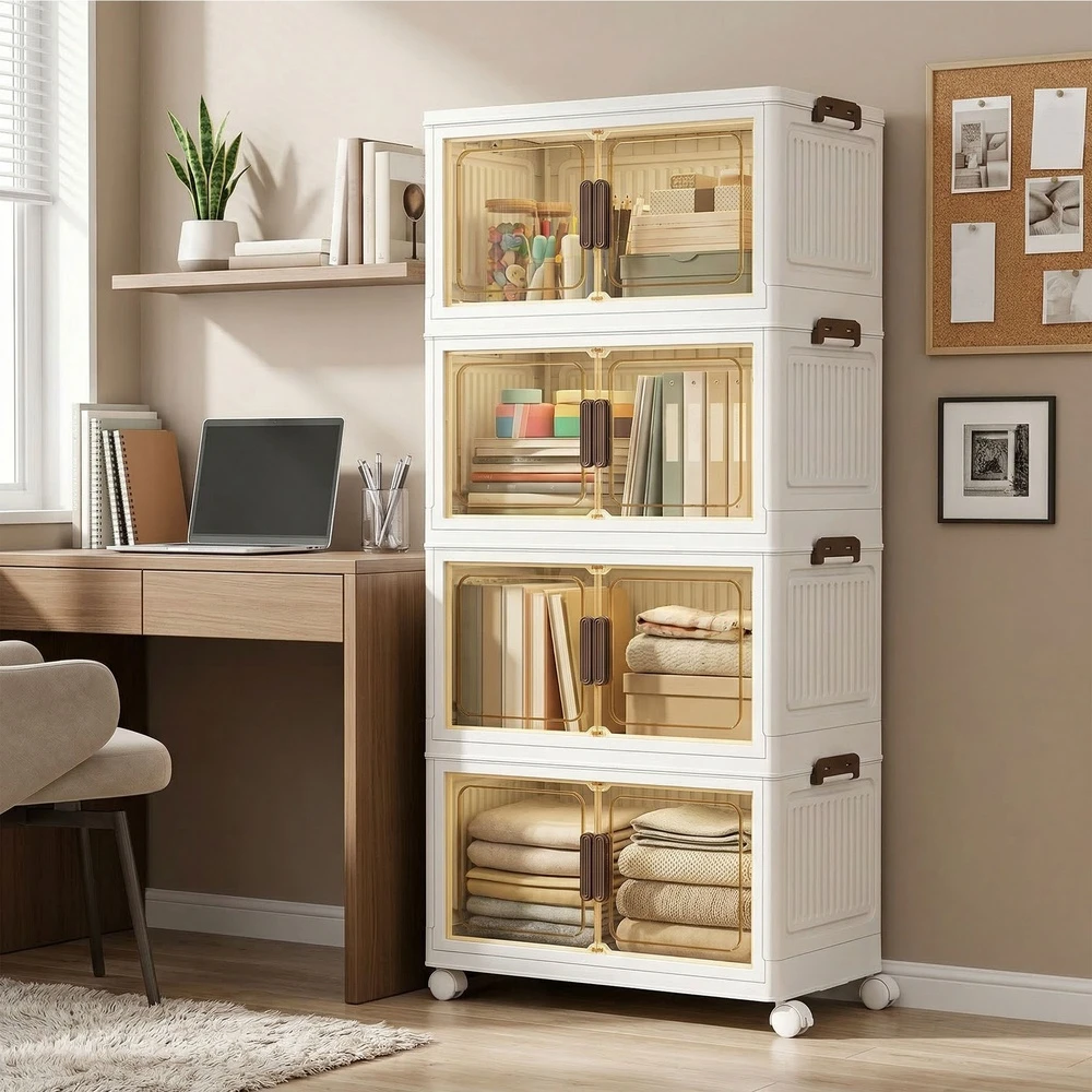 Songmics Vežimėlis 32.5 x 60 x 120 cm 4 lygiai