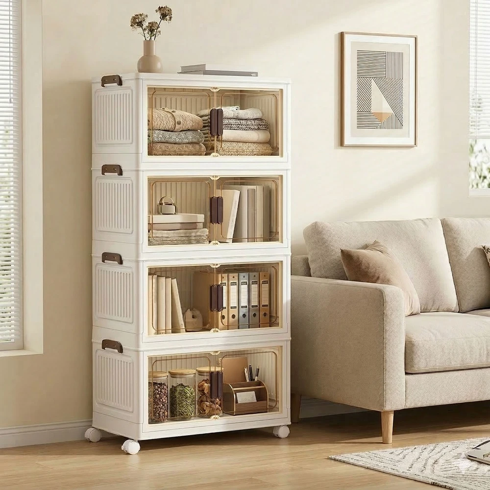 Songmics Vežimėlis 32.5 x 60 x 120 cm 4 lygiai