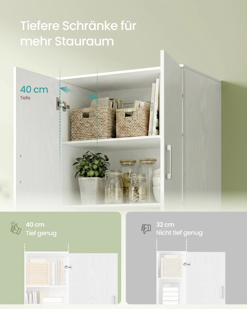 Songmics Spinta 80 x 40 x 180 cm