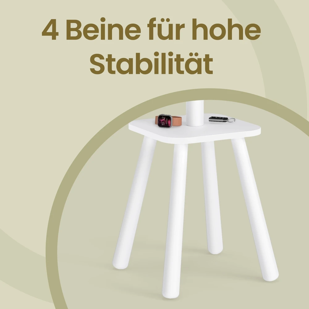 Songmics Garderobo stovas 8 kabliukai