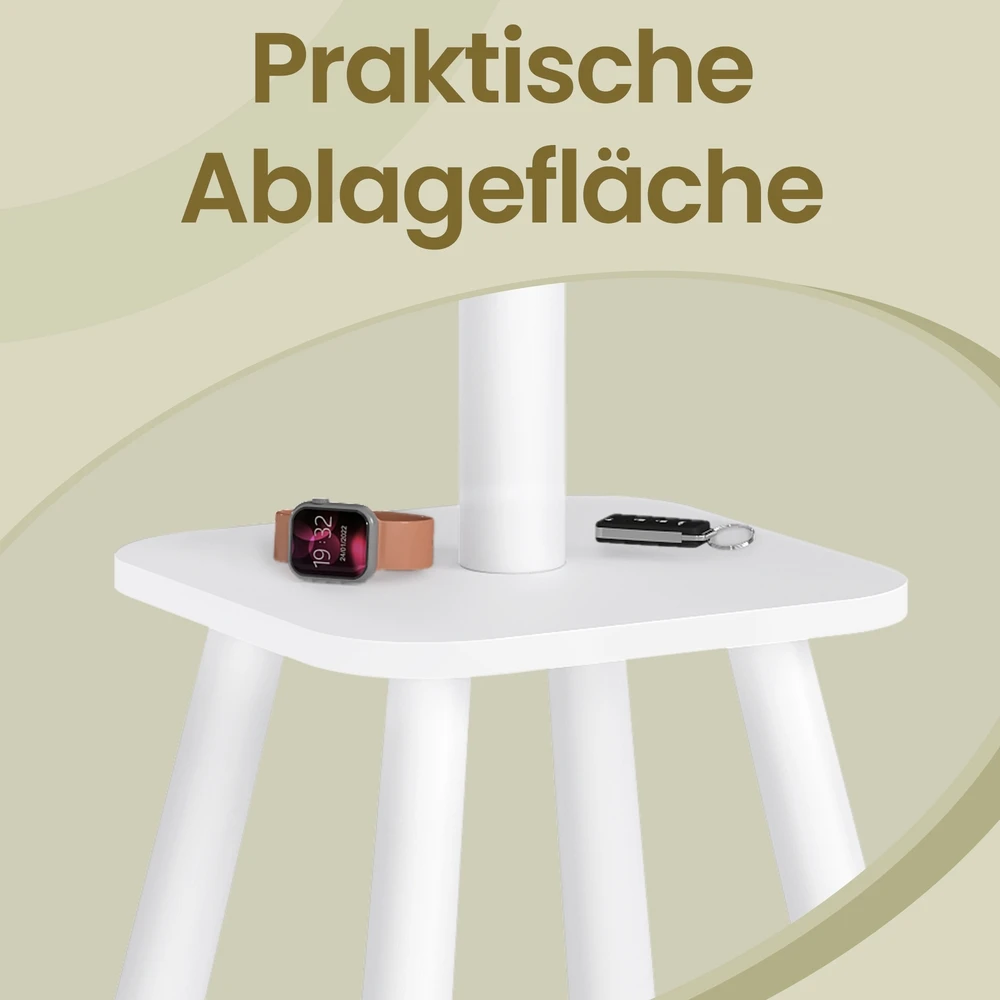 Songmics Garderobo stovas 8 kabliukai