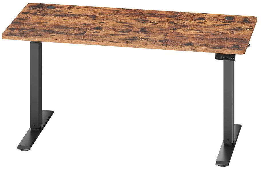 Songmics Reguliuojamo aukščio stalas 140 x 60 x 72-120cm