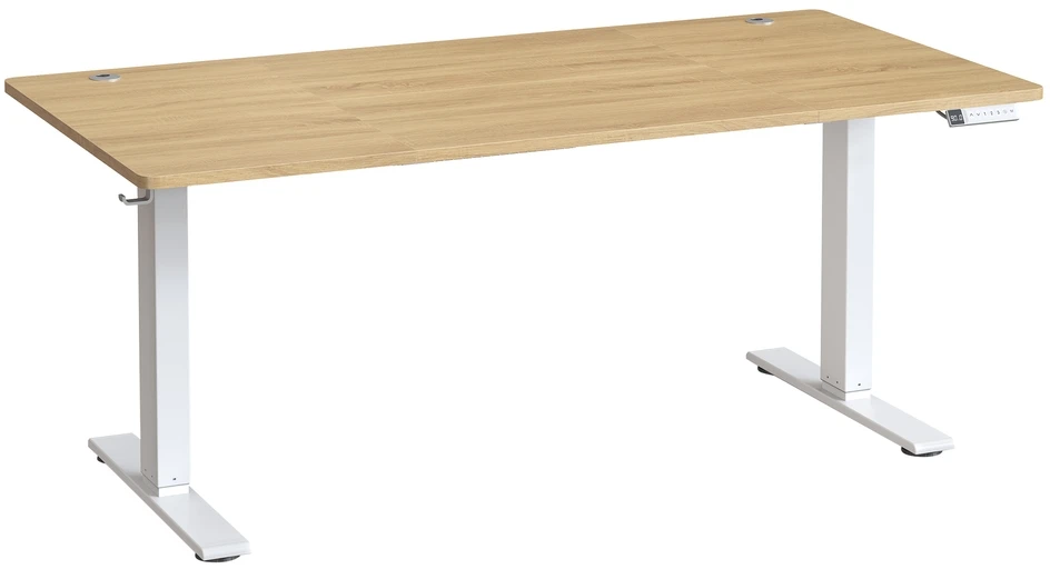 Songmics Reguliuojamo aukščio stalas 160 x 80 x 72-120cm