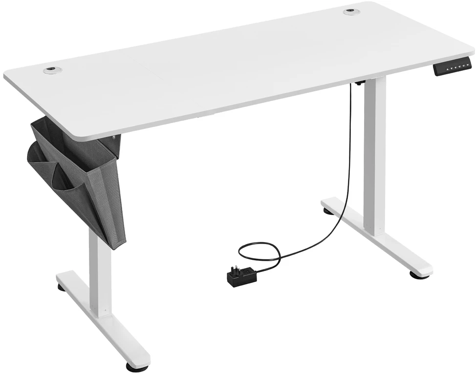 Songmics Reguliuojamo aukščio stalas 60 x 140 x 72-120cm