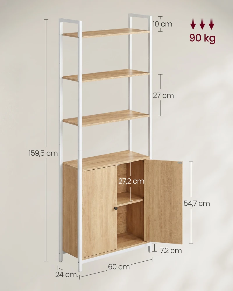 Songmics Lentyna 24 x 60 x 159,5 cm