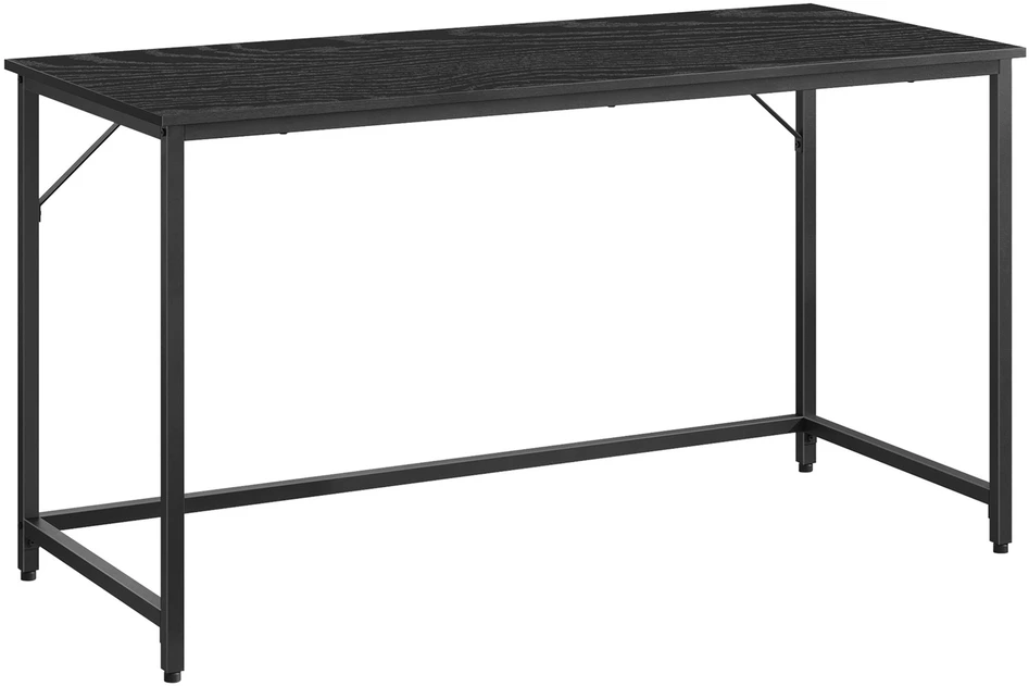 Songmics Rašomasis stalas 60x140x76 cm juodas
