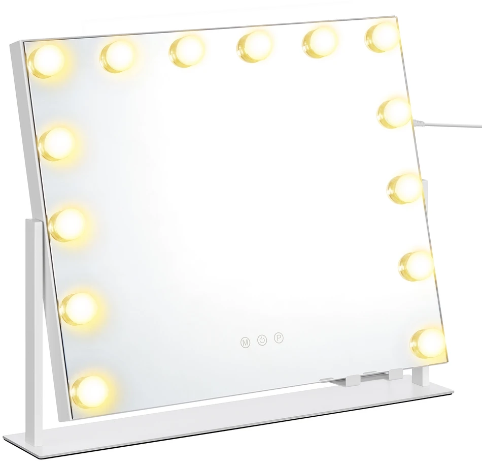 Songmics Kosmetinis veidrodis 10 × 55 × 45 cm