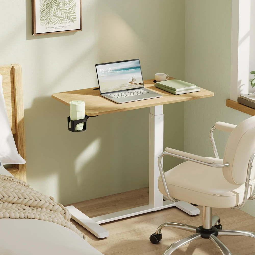 Songmics Reguliuojamo aukščio stalas 80 x 45 x 65-102cm