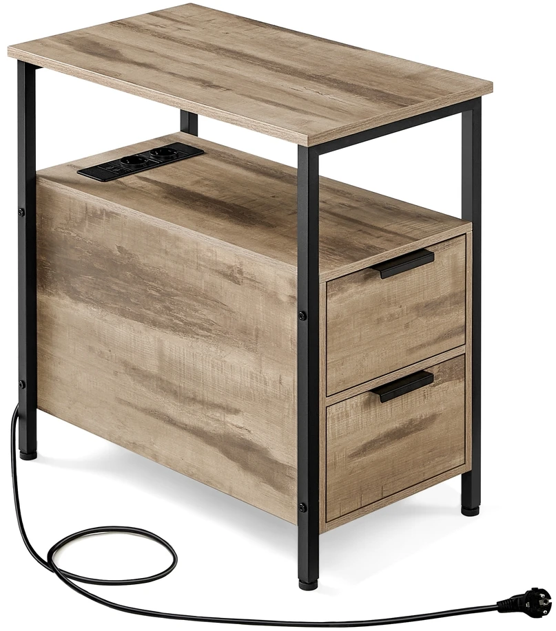 Songmics Naktinis staliukas 60 x 35 x 61 cm