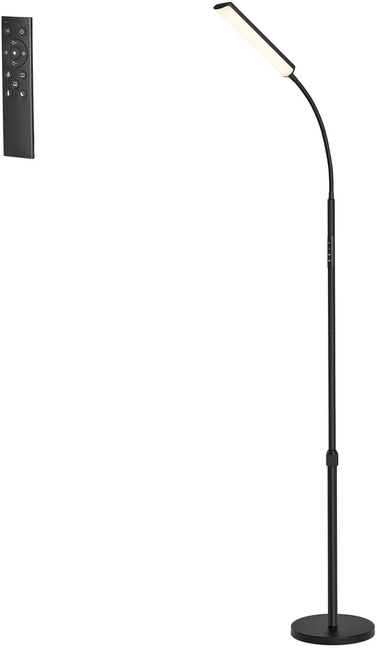 Songmics Grindinė lempa 22 x 22 x 141–175 cm