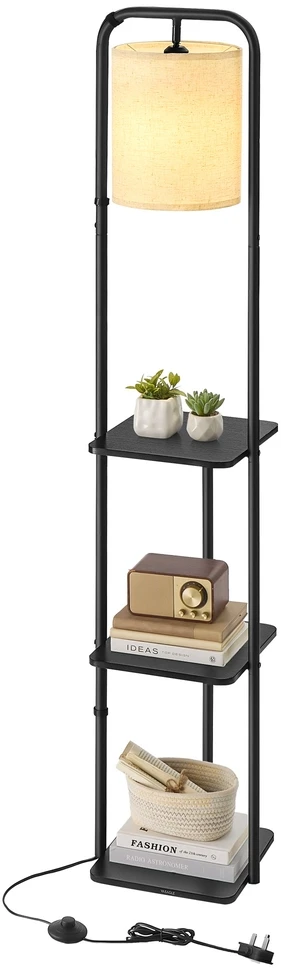 Songmics Grindinė lempa 29,9 x 31,8 x 160,5 cm