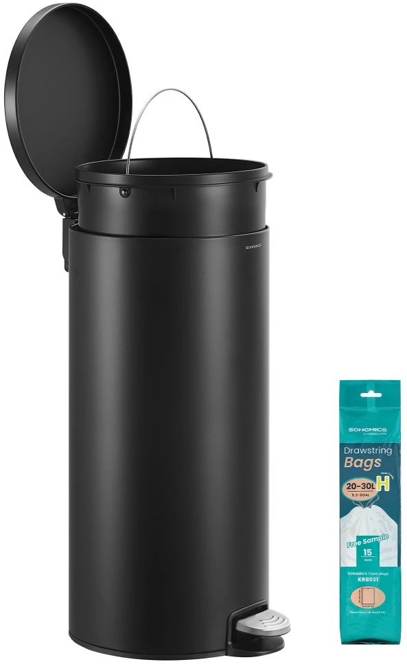 Songmics Šiukšliadėžė 30 l