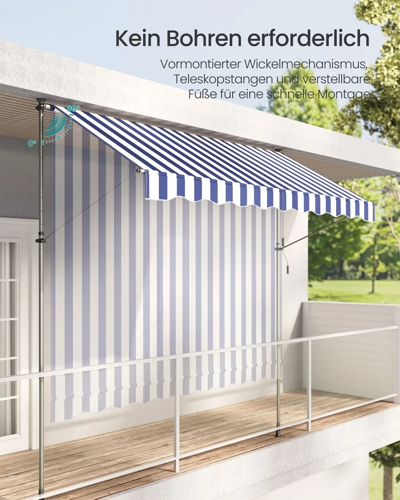 Songmics Markizė 300 x 120 cm