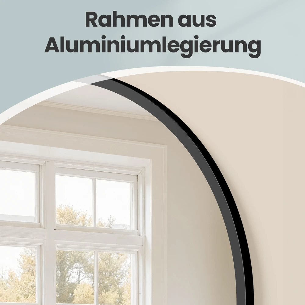 Songmics Sieninis veidrodis 91 x 61 cm