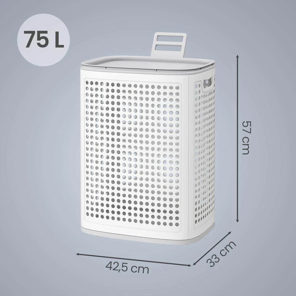 Songmics Skalbinių krepšys 75 l