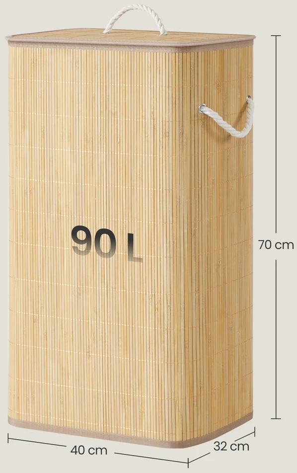 Songmics Skalbinių krepšys 90 l