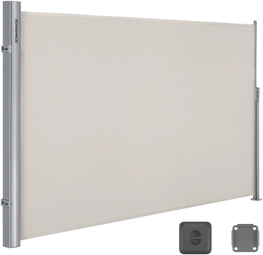 Songmics Šoninis tentas 180 x 300 cm Smėlio spalvos
