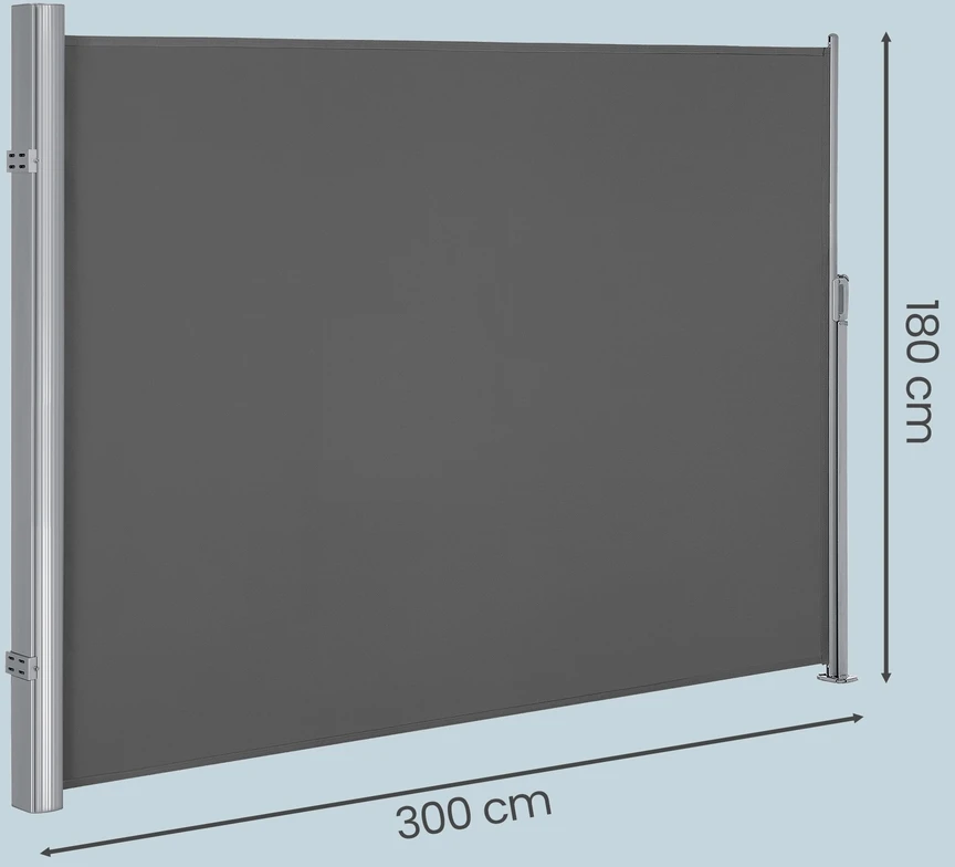 Songmics Šoninė markizė 180 x 300 cm