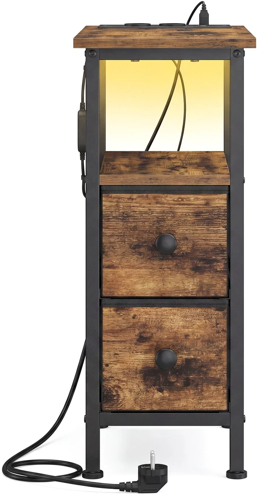 Songmics Naktinis staliukas 21.6 x 46 x 60.4 cm