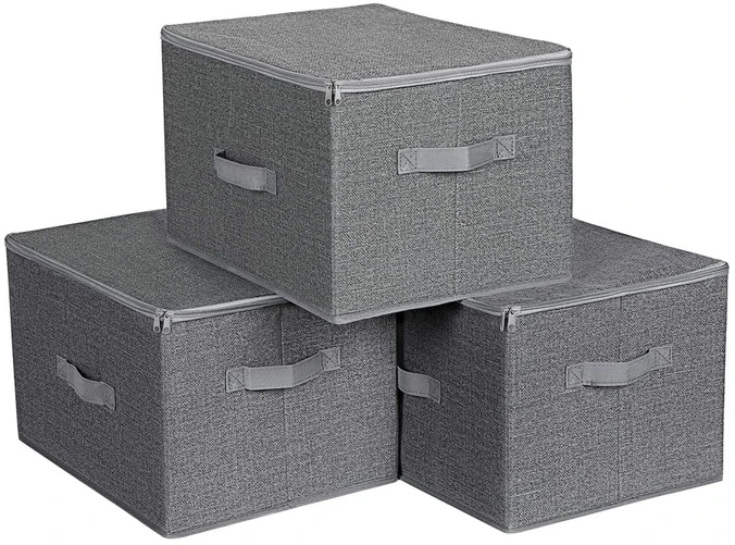 Songmics Faltbare Aufbewahrungsboxen