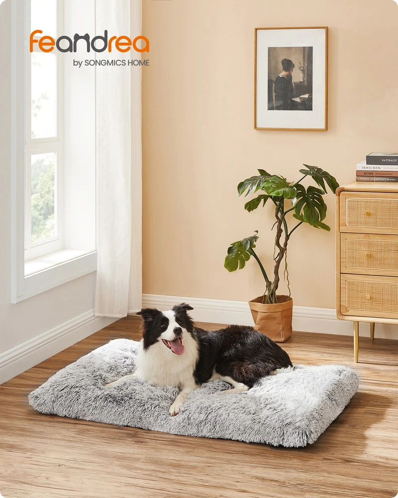 Songmics Guolis 105x68 cm ombre pilkos spalvos