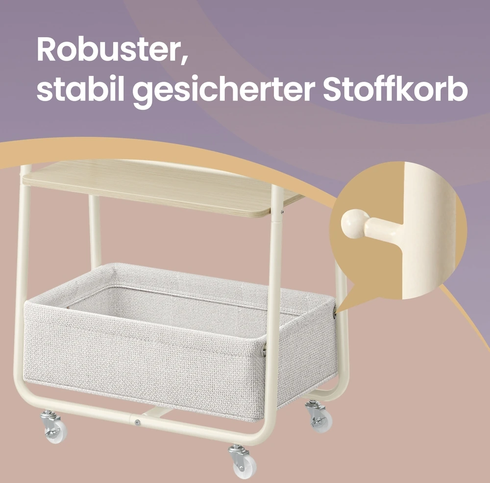 Songmics Vežimėlis 43 x 30 x 81 cm
