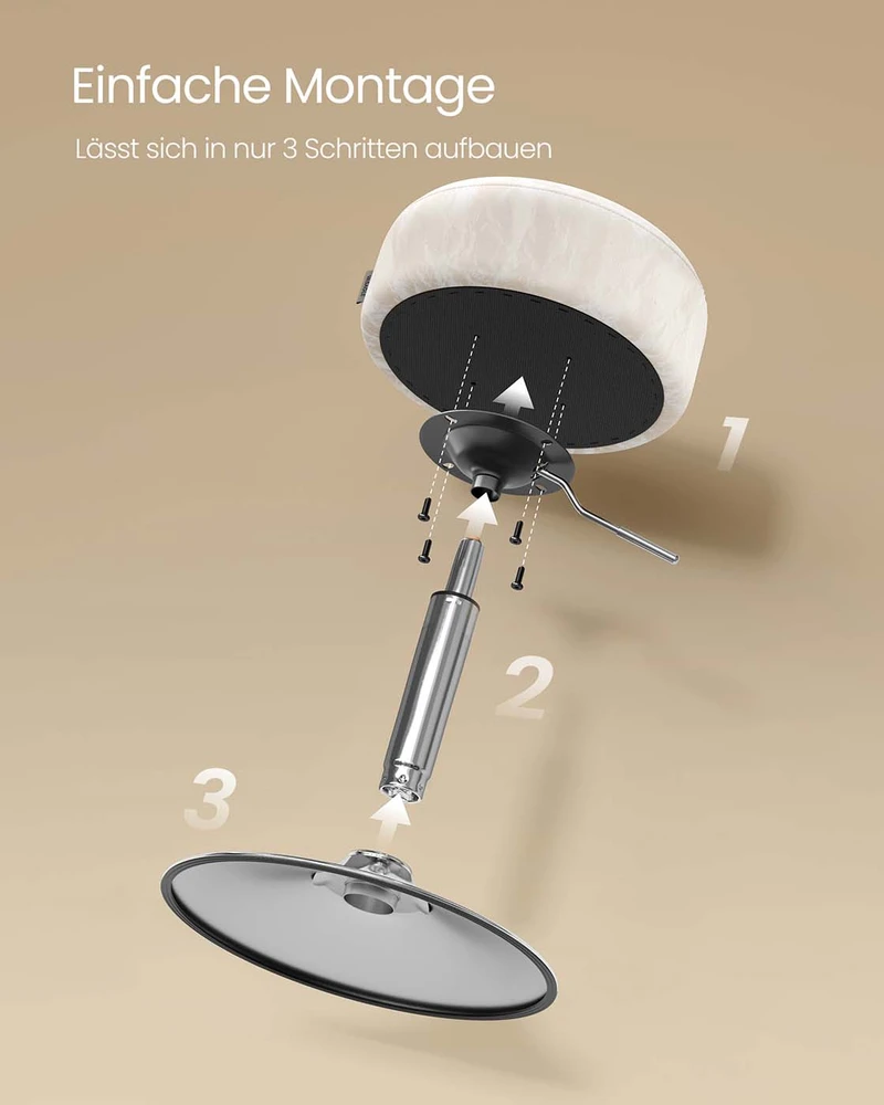 Songmics Reguliuojamo aukščio ir 360° pasukama kedė