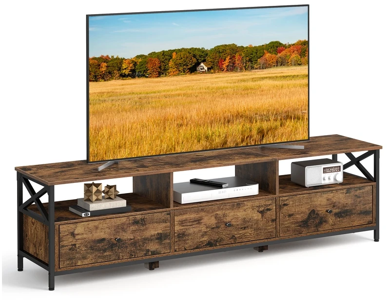 TV staliukas Songmics TV spintelė su stalčiais 178x40x50 cm