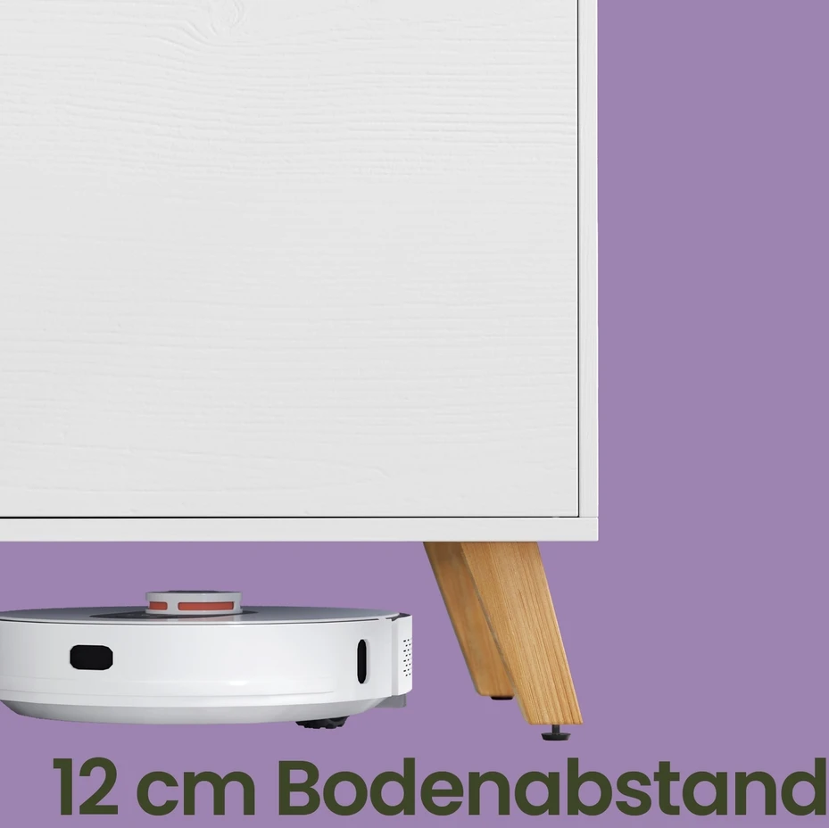 TV staliukas Songmics Televizoriaus staliukas su 2 durelėmis, 140 cm
