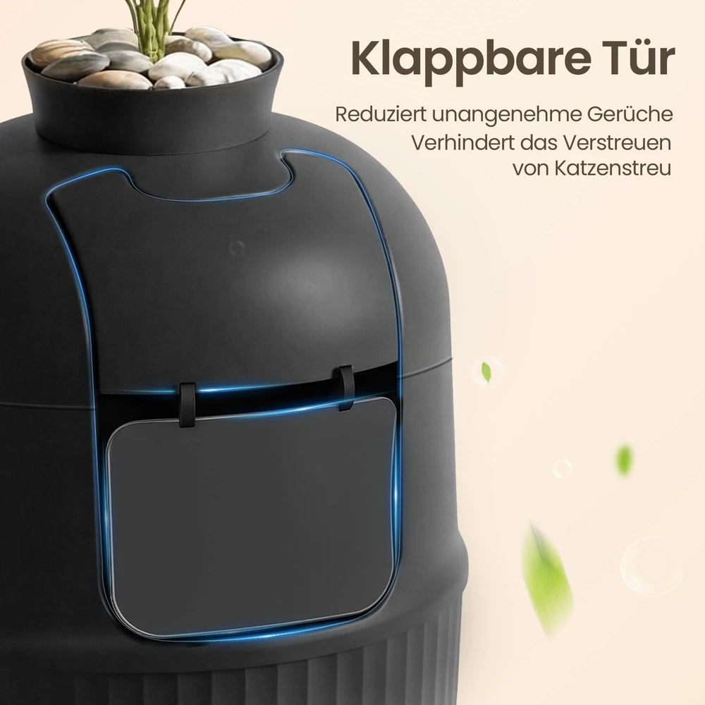 Songmics Kraiko dėžė juoda