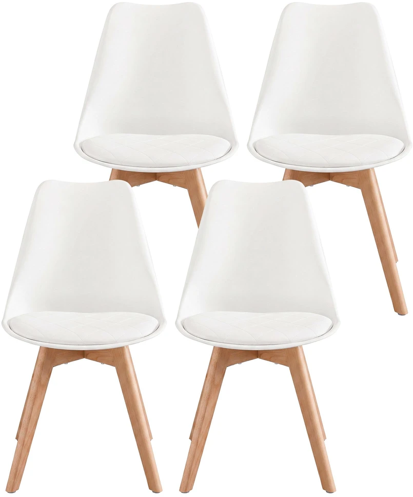 Songmics Valgomojo kėdės 46.5 x 57 x 79 cm 4 vnt.
