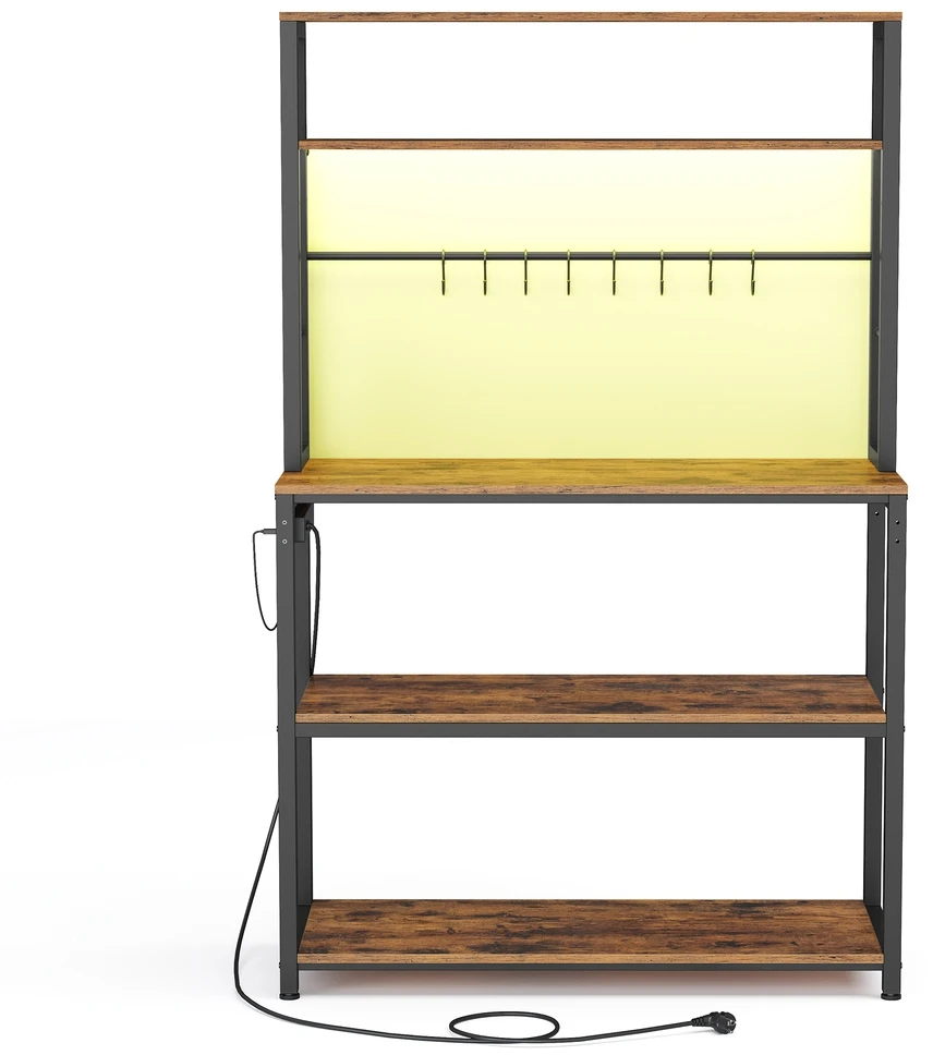Songmics Virtuvinė lentyna 40 x 80 x 168,4 cm