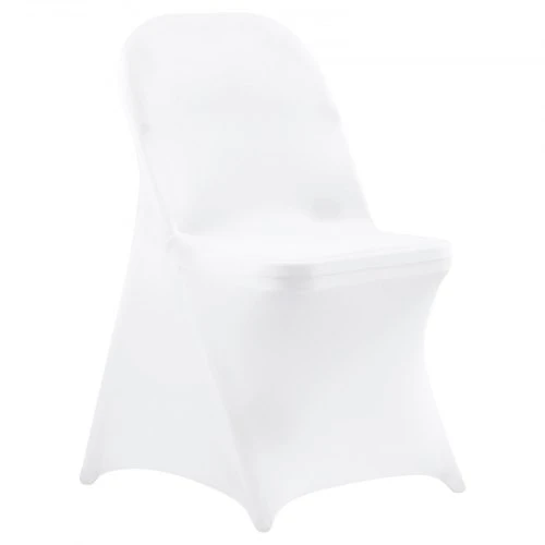 VEVOR 150 vienetų baltos kėdės užvalkalai