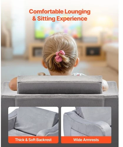 VEVOR Vaikų sofa-lova su porankiais