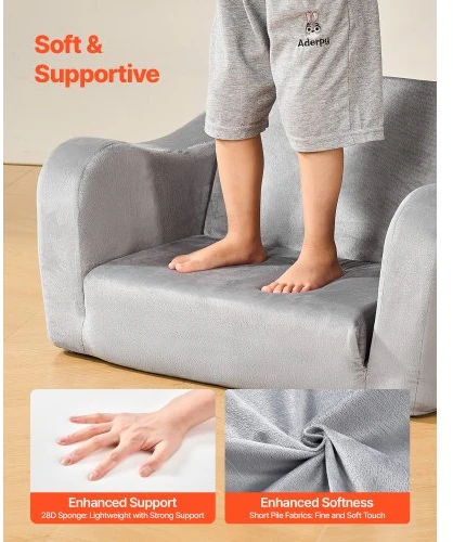 VEVOR Vaikų sofa-lova su porankiais