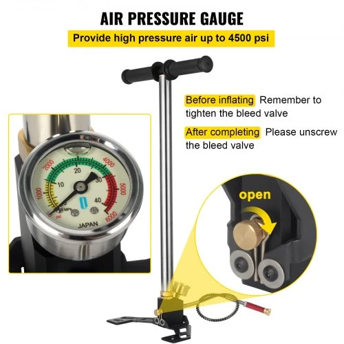 VEVOR 4500 PSI oro užpildymo siurblys