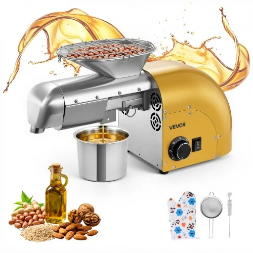 VEVOR Aliejaus spaudimo aparatas 5kg/h, 1250 W
