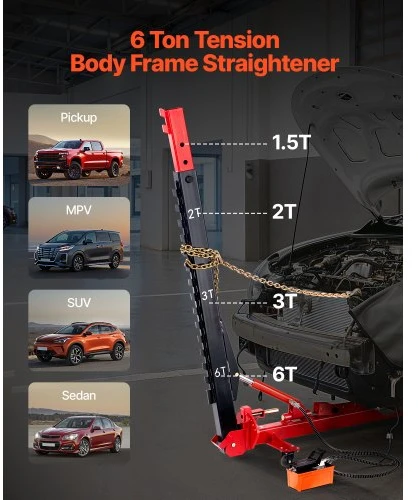 VEVOR Automobilio kėbulo ištiesinimo mašina 6T