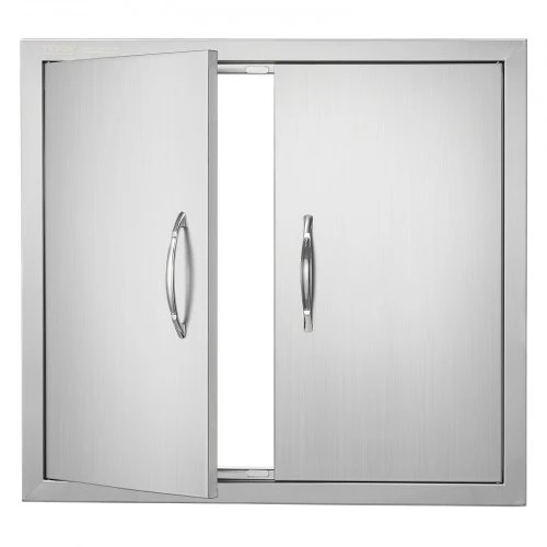 VEVOR 660x609 mm nerūdijančio plieno lauko durelės