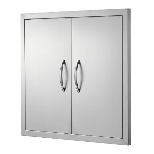 VEVOR 660x609 mm nerūdijančio plieno lauko durelės