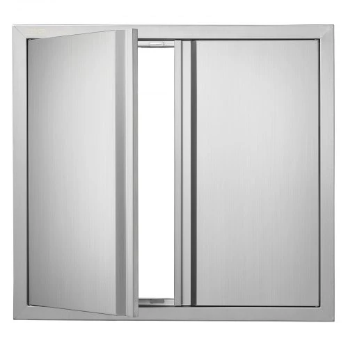 VEVOR nerūdijančio plieno kepsninės durelės 660x610 mm