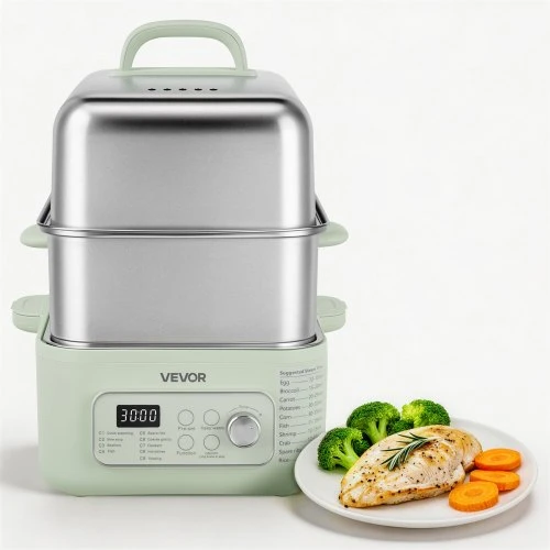 VEVOR Elektrinis maisto garintuvas 13 l, 2 aukštų