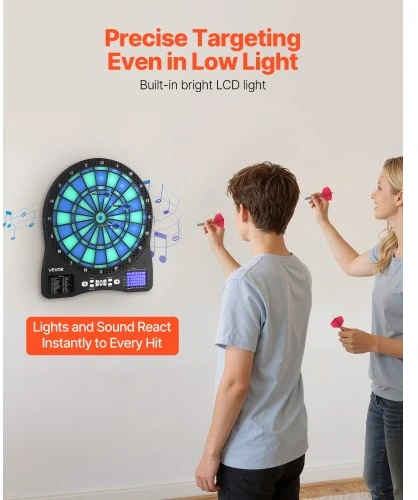 VEVOR Elektroninis smiginis su LED apšvietimu