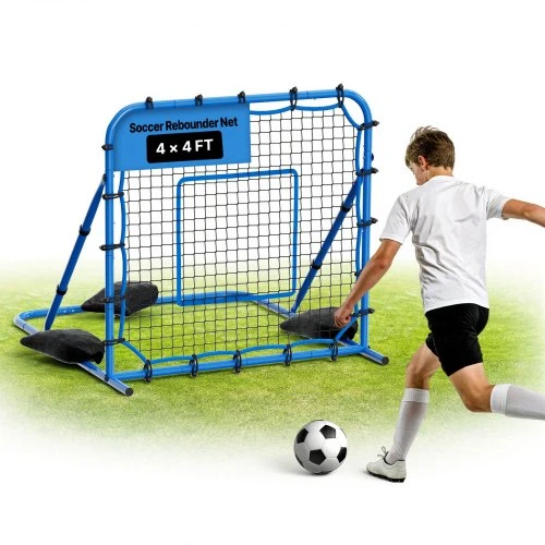 VEVOR Futbolo atmušimo tinklas, greitai keičiamas kampas