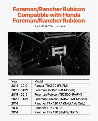 VEVOR Gervės laikiklis Honda Foreman ir Rancher