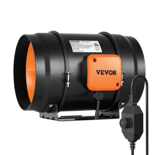 VEVOR 203,2 mm kanalu ventiliatorius HVAC sistemoms